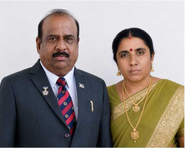 District Governor with Family